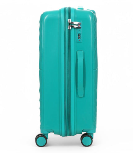 Balranald Medium Hard Shell Suitcase in Aqua Blue