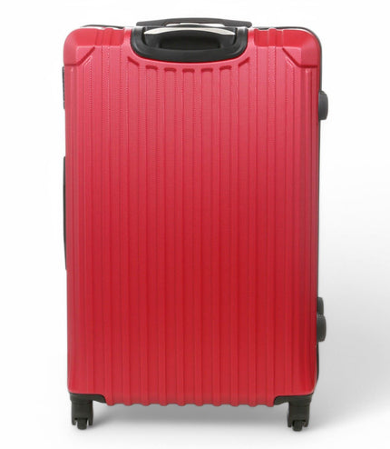 Corowa Large Hard Shell Suitcase in Red