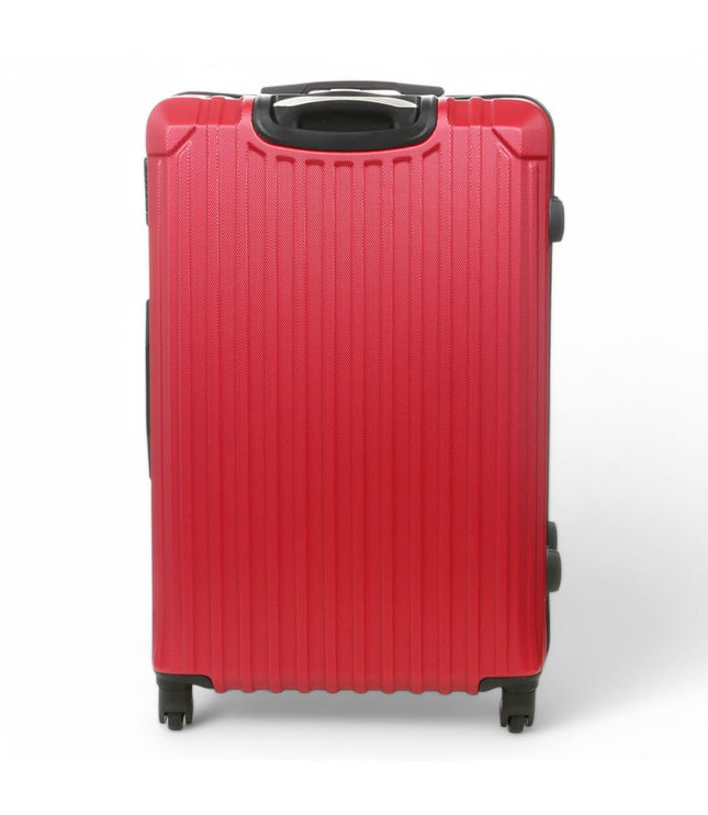 Corowa Large Hard Shell Suitcase in Red