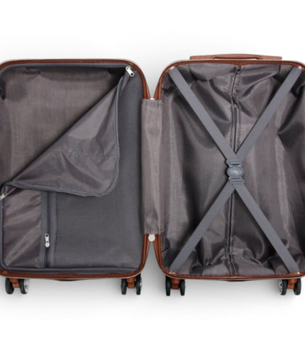 Armidale Cabin Hard Shell Suitcase in Champagne
