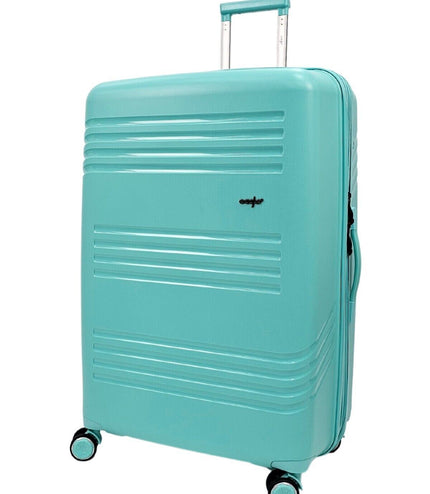 Camborne Large Hard Shell Suitcase in Teal