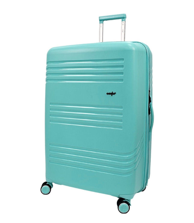 Camborne Large Hard Shell Suitcase in Teal