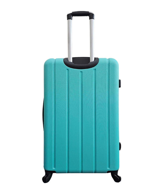 Coalville Large Hard Shell Suitcase in Teal