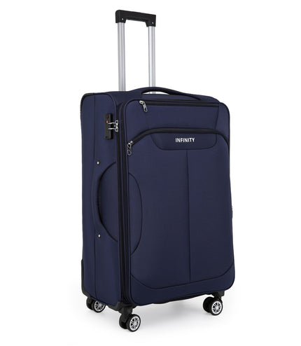 Delta Large Hard Shell Suitcase in Navy