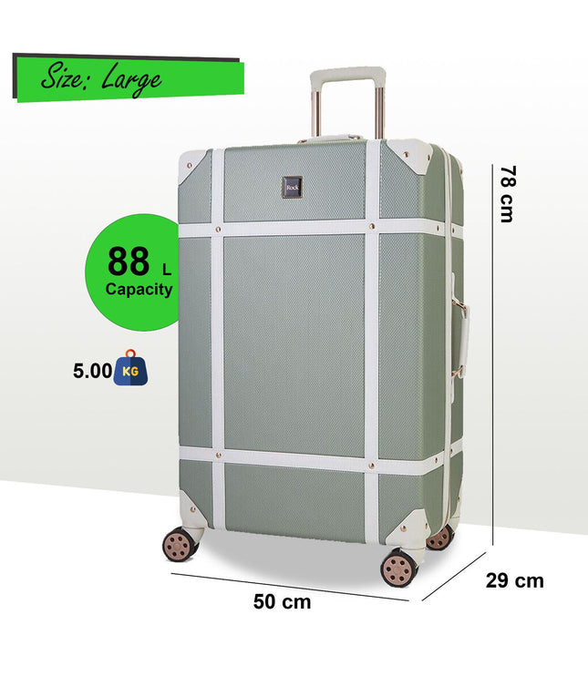 Alston Large Hard Shell Suitcase in Sage Green