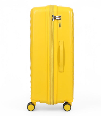 Balranald Large Hard Shell Suitcase in Yellow
