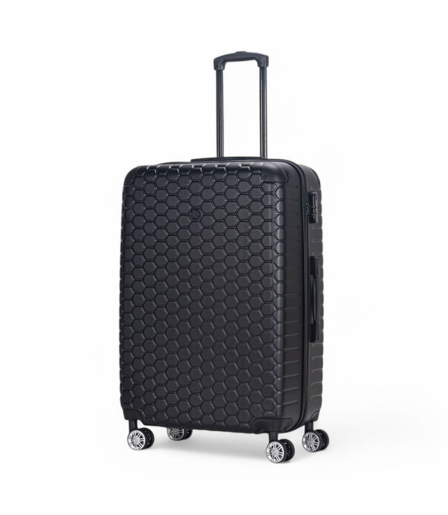 Noda Large Hard Shell Suitcase in Black