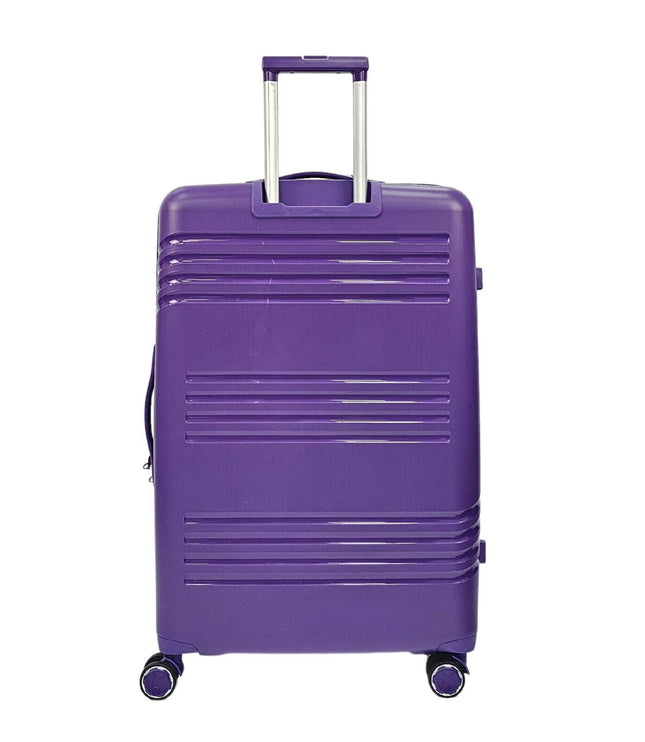Camborne Large Hard Shell Suitcase in Purple