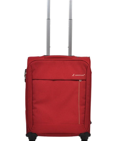 Clevedon Cabin Soft Shell Suitcase in Red