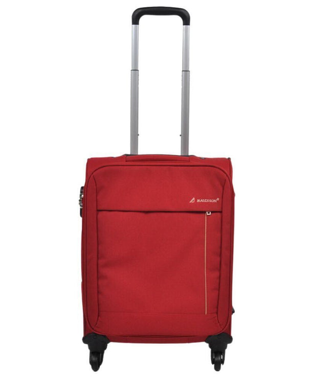Clevedon Cabin Soft Shell Suitcase in Red