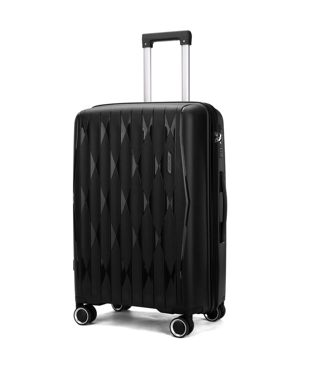 Burnaby Large Hard Shell Suitcase in Black