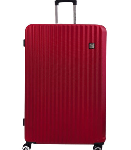 Alsager Extra Large Hard Shell Suitcase in Burgundy