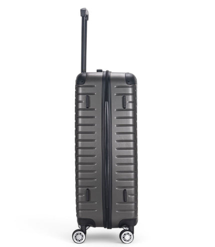 Noda Large Hard Shell Suitcase in Charcoal