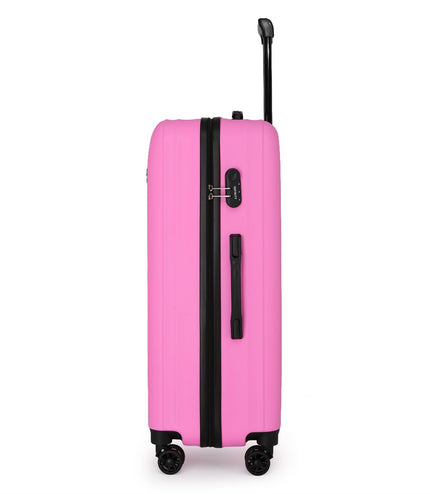 Edmonton Large Hard Shell Suitcase in Pink