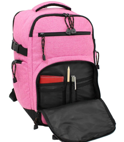 Backpack Rucksack 40x20 x25 cm Underseat Travel Cabin Bag for Ryanair, Easy Jet Pink