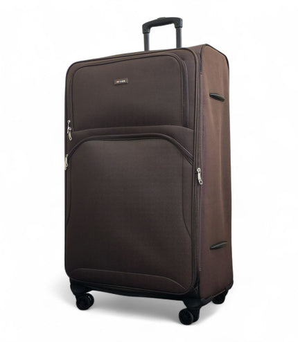 Gosford X-Large Soft Shell Suitcase in Brown