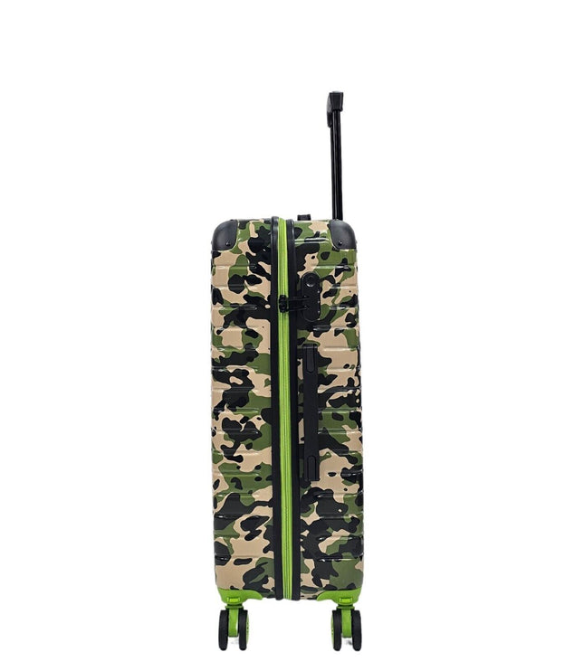 Brewood Medium Hard Shell Suitcase in Green
