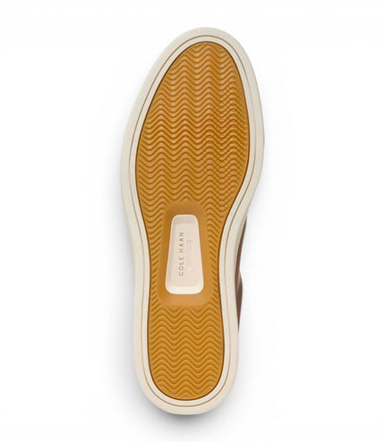 Cole Haan Men's GrandPro Luxe Mile Trainer Brown Suede Sneakers - C43941