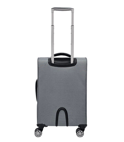 Beverley Cabin Soft Shell Suitcase in Grey