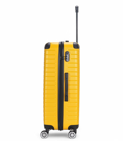 Noda Large Hard Shell Suitcase in Yellow