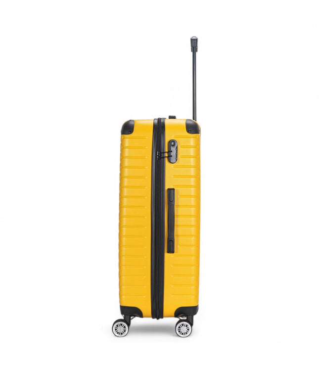 Noda Large Hard Shell Suitcase in Yellow