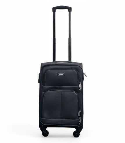 Tahara Cabin Soft Shell Suitcase in Grey