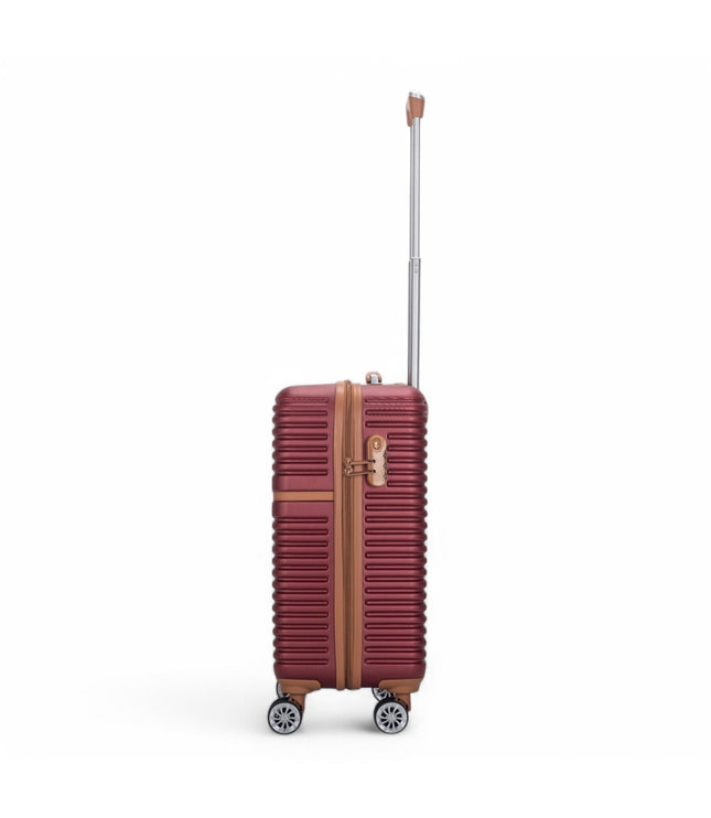 Koga Cabin Hard Shell Suitcase in Burgundy