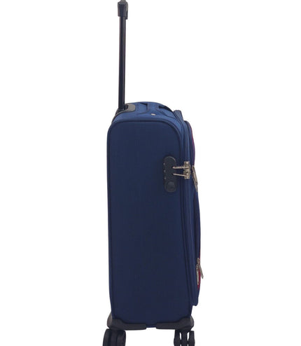 Arundel Cabin Soft Shell Suitcase in Navy