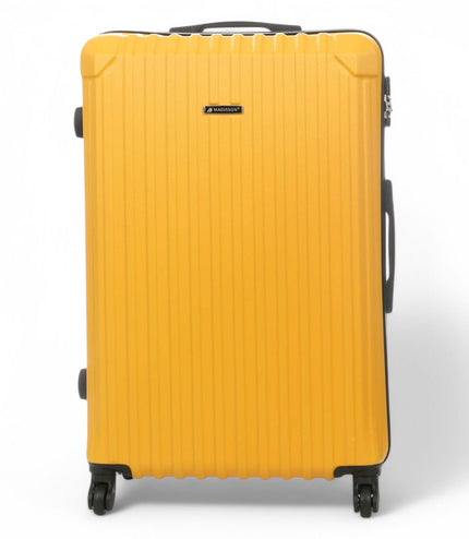 Corowa Large Hard Shell Suitcase in Yellow