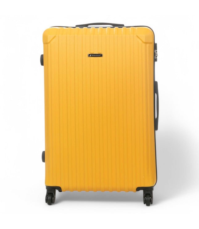 Corowa Large Hard Shell Suitcase in Yellow