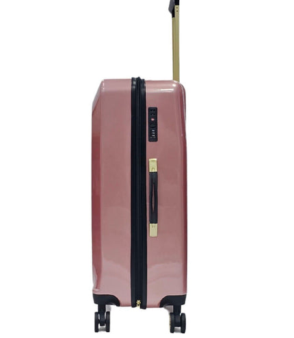 Canvey Large Hard Shell Suitcase in Pink