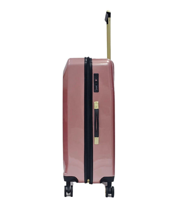 Canvey Large Hard Shell Suitcase in Pink