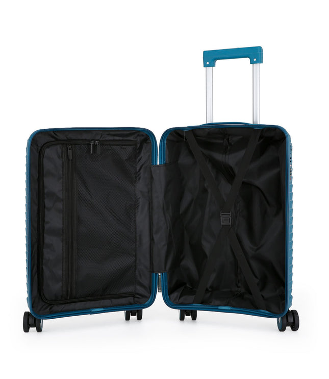 Burnaby Cabin Hard Shell Suitcase in Blue