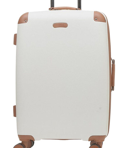 Amble Medium Hard Shell Suitcase in Cream