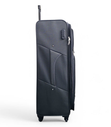 Tahara X-Large Soft Shell Suitcase in Grey