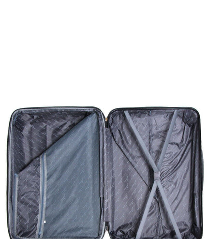 Coalville Large Hard Shell Suitcase in Silver