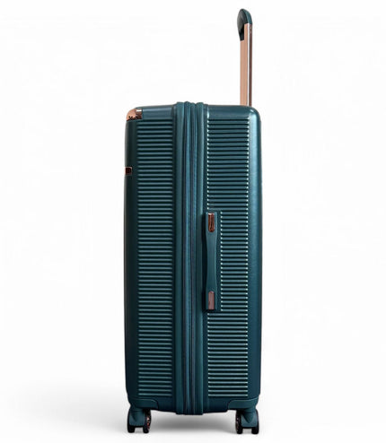 Cowra Large Hard Shell Suitcase in Dark Green