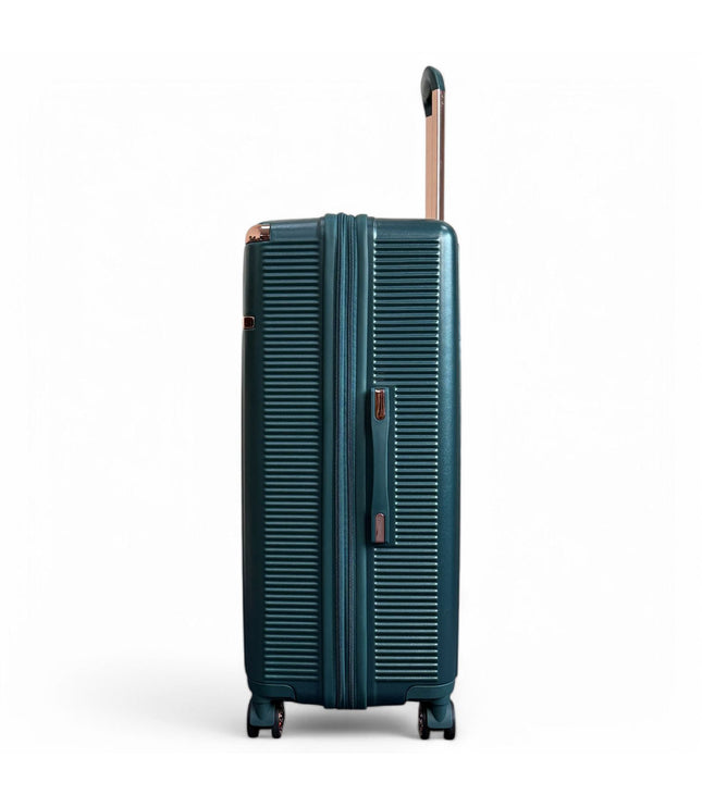 Cowra Large Hard Shell Suitcase in Dark Green