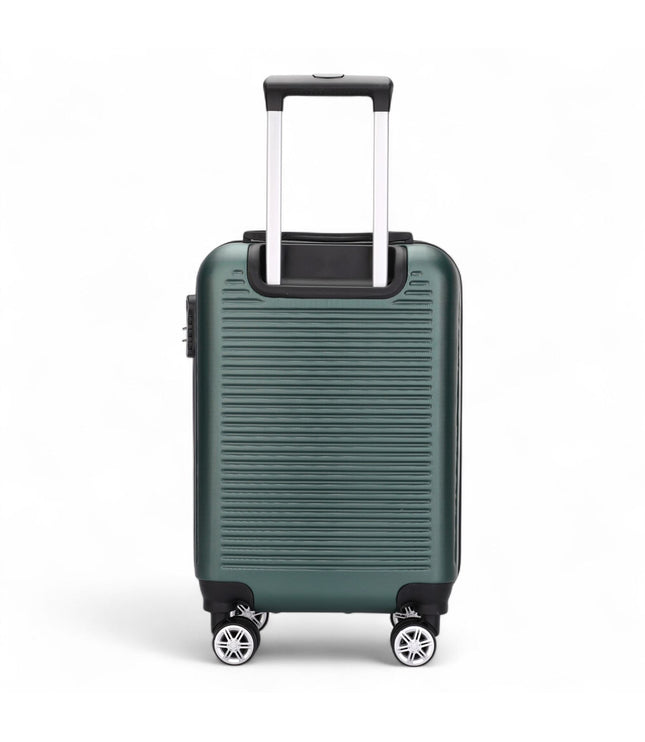 Calgary Cabin Hard Shell Suitcase in Emerald Green