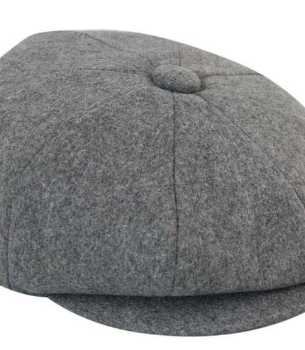 Mens Peaky Blinders Newsboy Wool 8 Panel Gatsby Flat Baker Hat