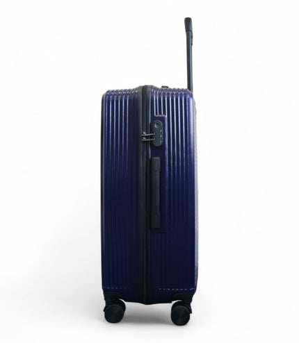 Junee Large Hard Shell Suitcase in Navy Blue