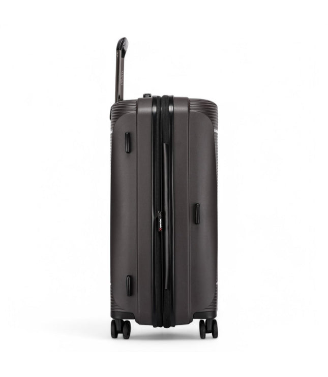 Abiko Large Hard Shell Suitcase in Grey