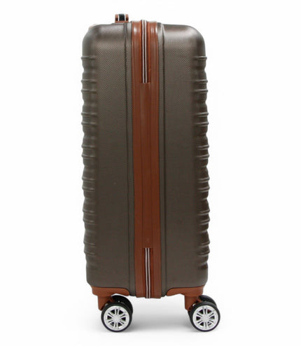 Armidale Cabin Hard Shell Suitcase in Coffee