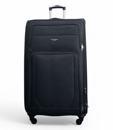 Nagoya X-Large Soft Shell Suitcase in Black