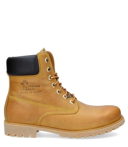 Panama Jack 03 C1 Mens Tan Waterproof Leather Lace Up Hiking Ankle Boots