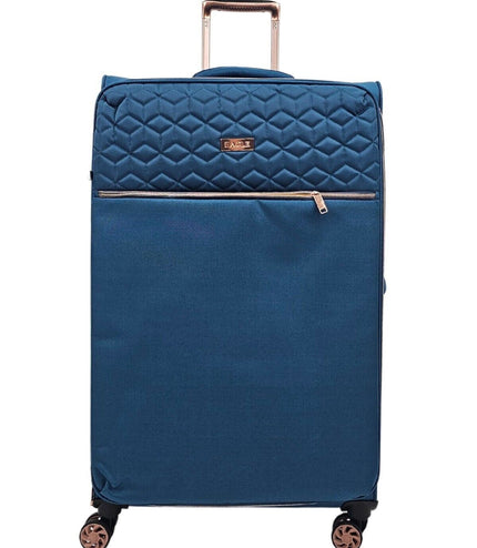 Bexley Large Soft Shell Suitcase in Teal