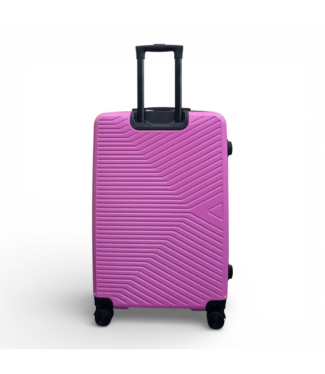 Junee Large Hard Shell Suitcase in Pink