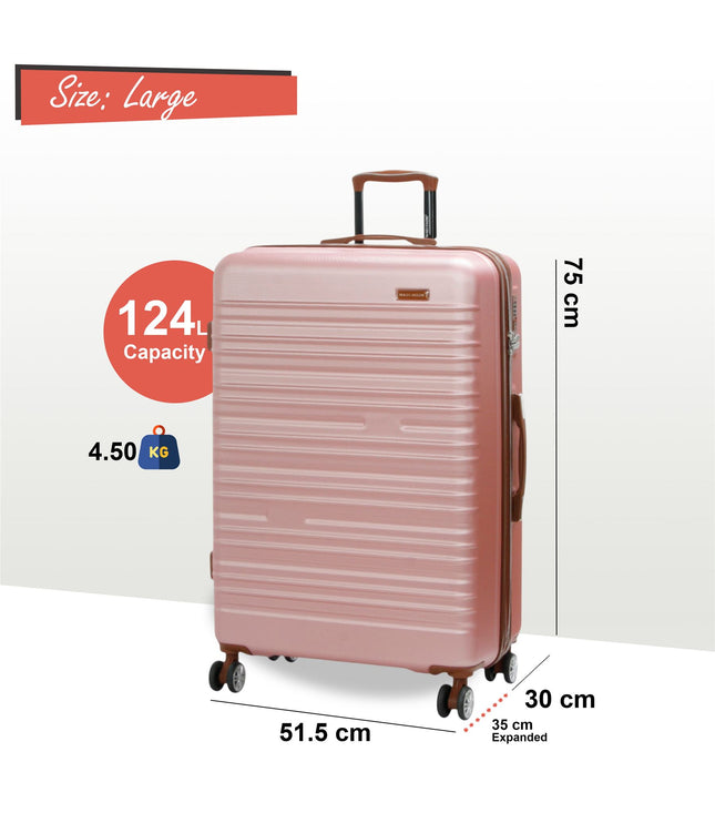 Armidale Large Hard Shell Suitcase in Golden