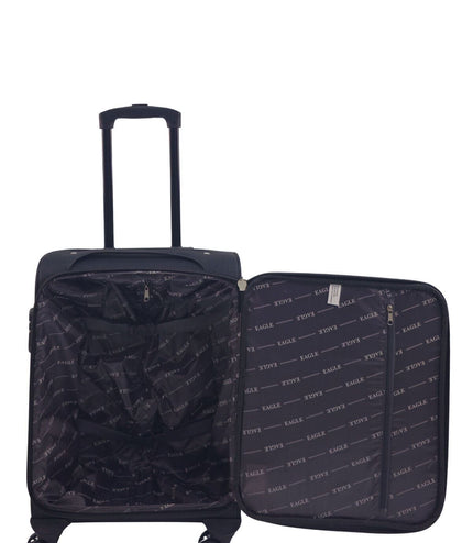 Arundel Cabin Soft Shell Suitcase in Black