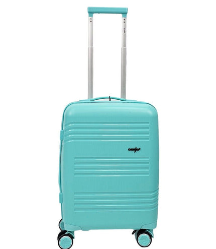 Camborne Cabin Hard Shell Suitcase in Teal